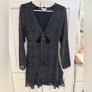 cotton candy LA polka dot mini dress size small